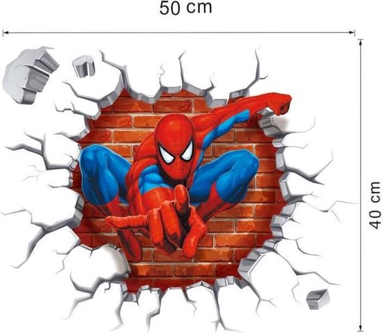 muursticker spiderman